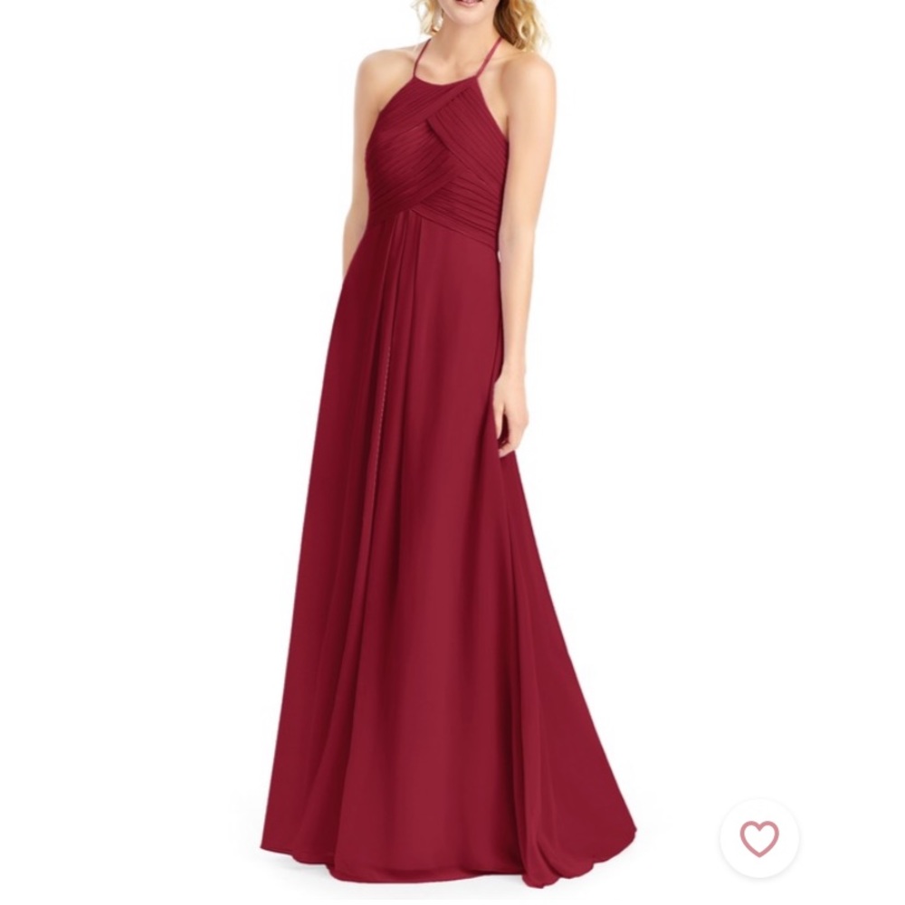 Azazie ginger dress